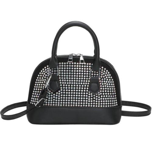 KBW357 Hot Selling Bright Diamond Shell Bag PU Ladies Handbags Shoulder Crossbody Bag Korean Fashion Handbag For Women