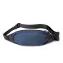 High Quality Custom Simple Solid Color Running Waist Pack Phone Bag Small Sport Zipper Waist Bag