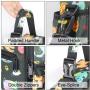 Waterproof Cooler Lunch Bag For Kids Easy Clean Outdoor Cooler Bag Cat Pattern Picnic Hand Bag