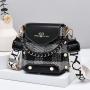 KBW331 Wholesale New Fashion Print Chain Shoulder Crossbody Bag High Quality Personality Chain Bag