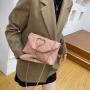 2021 New Fashion Women Thread Open Square Handbags WithTassel China Wholesale PU Ladies Shoulder Bag Chain Handbag