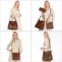 Realer  2022 Vintage Soft PU Leather Women Tote Hand bags Fashion Large Hobos Shoulder Bags Ladies Purses and Handbags