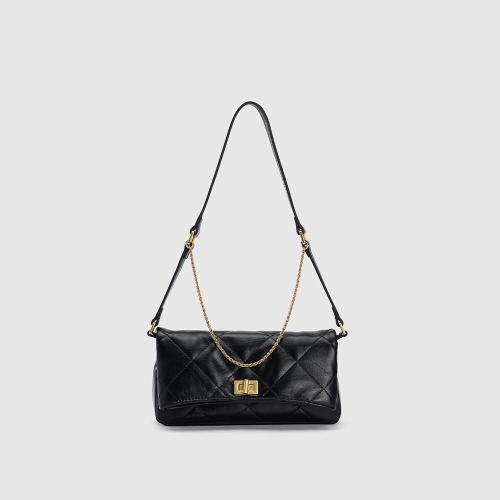 Designer Luxury Shoulder Bags Fashion Soft Leather Quilted Bag Folded Lady Chain Bag