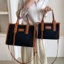 Large Capacity Portable Designer Shoulder Bags Canvas Bag Ladies Women Fashion Handbags Tote Bag Wholesale Handbag Factory