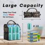 New Arrival Insulated Polyester Cooler Bag Thermal and Waterproof Lunch Box Wholesale Lunch Box with Cooling Function