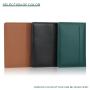 Men'S Genuine Leather Solid Bifold Wallet National Id Card Holder Wallets Rfid Anti Theft