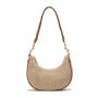 2024 Wholesale Woven Straw Shoulder Hobo Bag For Women Underarm With Adjustable Handle