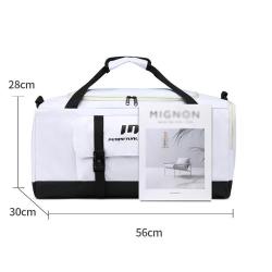 LX050 Custom Outdoor Waterproof Men Duffel Luggage Travel Bag Horizontal Version Cover Simple Shoulder Crossbody Sport Bag