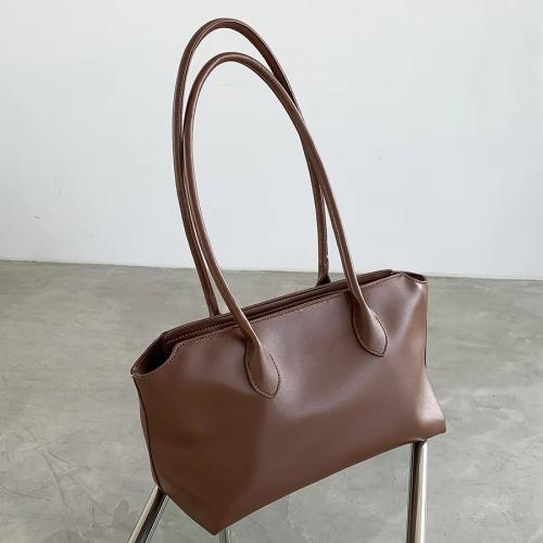 Factory Direct Sale Dacron Material Zipper Handbag Inside Patch Pocket Bags Women Shoulder