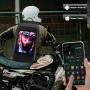 Christmas Gifts LED Light Backpack Cool Motorcycle Backpack Travel Bag LED Backpack With Led Lights led knight backpack