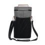 High Quality Travel Picnic Cooler Wine Carrier Bag Custom Print Reusable Portable Luxury Wine Tote with Spout