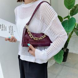 Korean Diamond Lattice Shoulder Small Bag Women's Messenger Small Square Chain Bag Wholesale PU Ladies Shoulder Bag China OEM