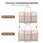 Lovevook Large Durable Duffel Bags with Shoes Compartment Wash Bags portable Carry on Ladies Luggage Travel Duffel Bags 2pcs