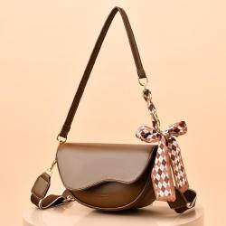 New fashionable and simple casual shoulder crossbody bag
