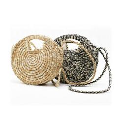 New Style Straw Woven Women Bags Fashionable Holiday Travel Beach Bags With Rattan Bag