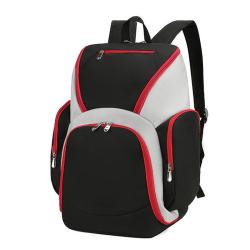 HR161 Printed Logo Multifunctional Basketball Bag Canvas Fashionable Travel Football Training Bag Individual Student Backpack