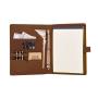 Document Organizer Portfolio A4 Leather Planner Cover Leather Notebook Folder