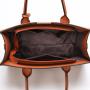 2024 new handbag solid color ladies Pu leather large capacity fashion simple tote bag