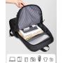 XL254 New Version Students Customized Logo Durable Computer Bag Fashion Waterproof Wearable Backpack Large Capacity Shoulder Bag