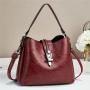 2022 New Style Bucket Women Bags Fashion Large Capacity Tote Bags For Ladies Pu Quality Shoulder Women Handbags Wholesale