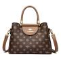 2024 Bags for Women Fashionable Messenger Bag Lady-Style Shoulder Handbag with European and American Printed Design