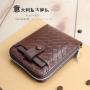 2023 New Men's Short Retro Woven Pattern Wallet Men Card Holder Wallet Men's Wallet Factory Wholesale cartera de hombre