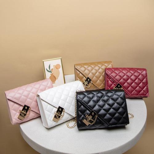 2024 Women's High Quality Fashionable Mini Shoulder Bag Underarm Handbag with Chain Decoration PU Material Stylish Lady Design