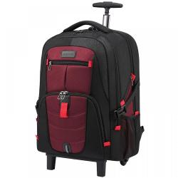 LOVEVOOK New Design wholesale 17in Rolling Backpack for men Carry on luggage suitcase Business wheeled Travel Laptop Backpack