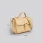 Fashion Women's Mini Messenger Bags Plain Leather Sling Crossbody Shoulder Bag Ladies Handbag