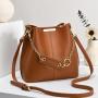 2024 Newest high quality Pu leather shoulder bags trendy fashion latest luxury designer women's tote bags