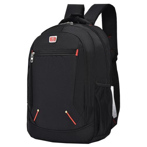 HR082 Unisex Gift Printed Logo Students Backpack Oxford Sports Leisure Waterproof Travel Bag Cycling Soft Business Backpack