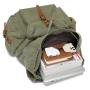Wholesale waxed canvas waterproof travel computer bags High Quality Large Retro Leather outdoor sports Fashion travel Backpack