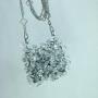 Custom 2024  Wedding Clutch Mini Acrylic Crystal Glass Chain Bag  Handmade Beaded Messenger Transparent Phone Bag