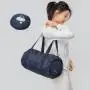 Folding exercise fitness bag dry wet separation yoga bag portable short -distance business luggage messenger bag