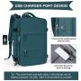 Hiking Gym school backpack with USB women's large capacity Carry On Laptop new travel Casual backpack for Weekender 2024