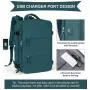Hiking Gym school backpack with USB women's large capacity Carry On Laptop new travel Casual backpack for Weekender 2024