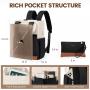 LOVEVOOK 2pcs/set New Fashion High Quality School Daypack Waterproof Outdoor Travel Backpack with USB women's laptop backpack