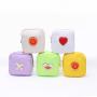 Promotional Wholesale Stock Custom Embroidered Logo Designer Nylon Zipper Portable Travel Toiletry Cosmetic Makeup Pouch