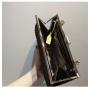 ZR063 New Shiny Pleated Large-capacity Handbag Princess Bag Oblique Cross Dinner Dress Bag KTV Handbag