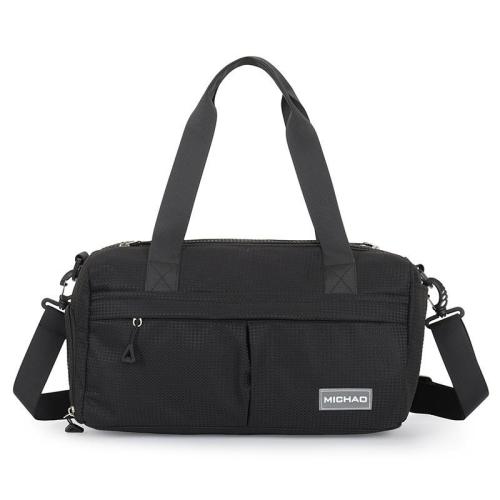 XL096 Durable Customized Logo Gym Bag Anti Water Large Capacity Sports Duffle Bag Polyester Yoga Bag Wet Dry Separation