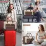 LOVEVOOK 4pcs/set Hot Sell Cabin Bags Travel laptop backpack Weekend Travel Bag Unisex Waterproof Large Durable Gym Duffel Bag