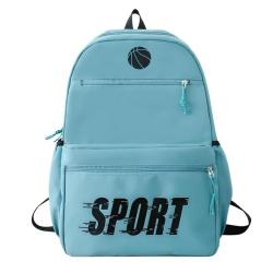 ZR843 Schoolbag New Backpack Fashion High Capacity Unisex Computer Laptop Bag Nylon High School Students Letter Backpack Sport