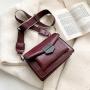 2023 new mini handbags women fashion ins ultra fire retro wide shoulder strap messenger bag purse simple style Crossbody Bags