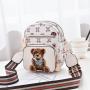 2024 New Crossbody Bag Mini Phone Bag Soft Leather Multi-Layer Women's Single Shoulder Small Round Bag