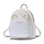 Cute Crystal Diamond Glitter Backpack  For Girls New Fashion Waterproof PU Leather Ladies Designer Bags Cartoon Pattern