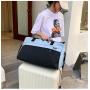 Gelory Carry On Shoulder Organizer Bags Embroidery Logo Luggage Duffel Bags For Men Women Sports Gym Travel