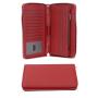Custom Coin Purse Large Capacity Rfid Blocking Women Pu Leather Wallet Casual Purses 17pcs Card Holder Wallets