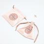 High End Silk Drawstring Jewelry Pouch Small Satin Silk Gift Perfume Bag For Cosmetic