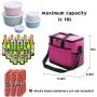 OEM ODM Customized thermal Lunch ice bag insulated Beer Can Cool Food Cooler Bag