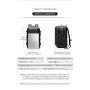 XL179 Business Person Backpack Expandable Duffel Bag Laptop Backpack Wholesalers Oxford Large Capacity Hiking Backpack